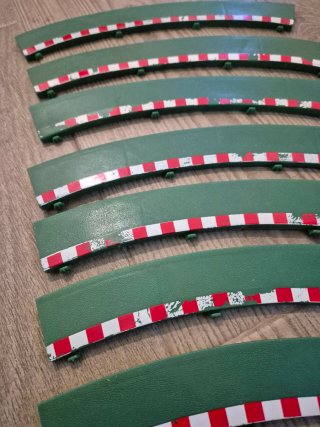 Scalextric pianos curvos