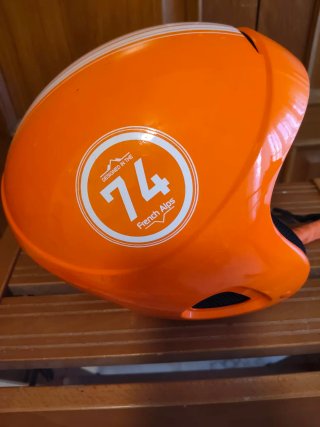 Casco de esquí naranja Wedze
