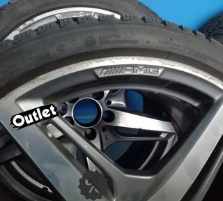 RI 4 LLANTAS ORIGINALES AMG CON NEUMATICOS R149417D1