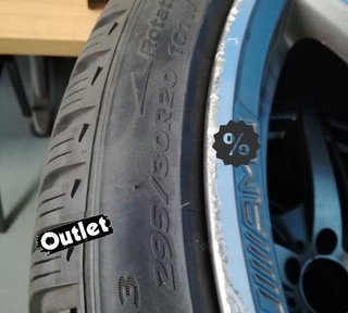 RI 4 LLANTAS ORIGINALES AMG CON NEUMATICOS R149417D1