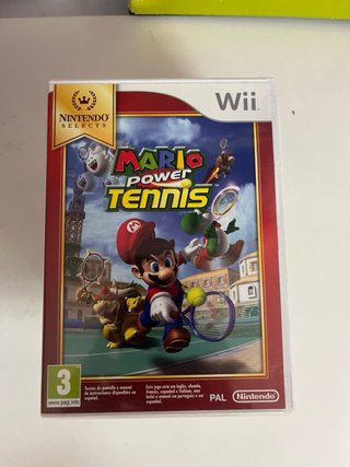Mario Power Tennis Wii Nintendo Selects