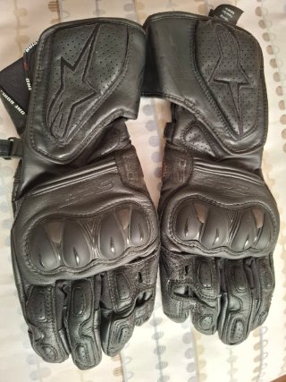 Guantes Moto Alpinestars Negros Talla L