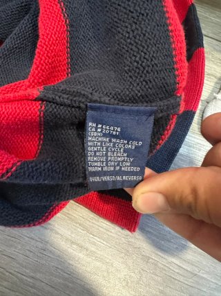 Jersey Tommy Hilfiger Vintage 90s Media Cremallera