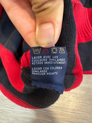 Jersey Tommy Hilfiger Vintage 90s Media Cremallera