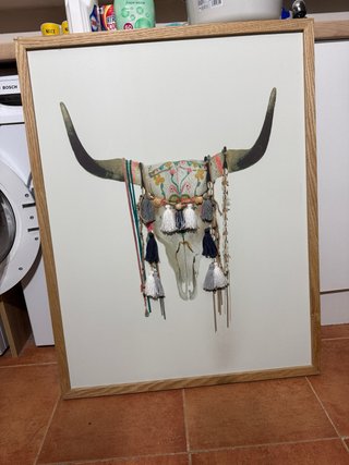 Cuadro Toro Decorativo Maison du Monde