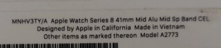 Apple Watch Series 8 41mm GPS+Cellular a estrenar!