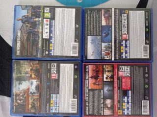 Lote di 4 Giochi per PS4