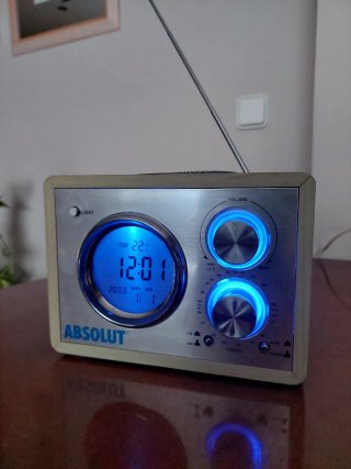 Radio Despertador Absolut