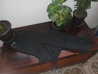 Pantalón de vestir negro hombre