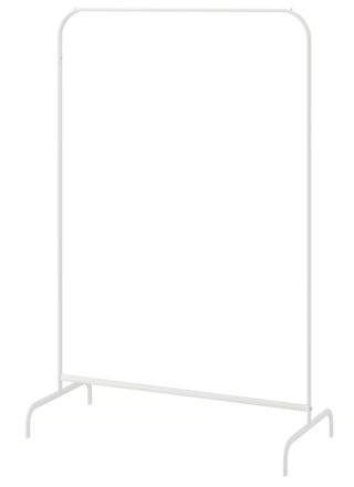 Perchero Ropa Ikea Blanco Metal
