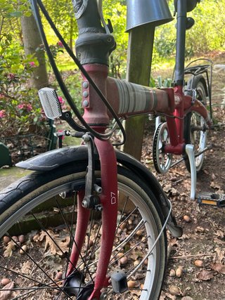 Bicicleta Plegable Dahon Roja