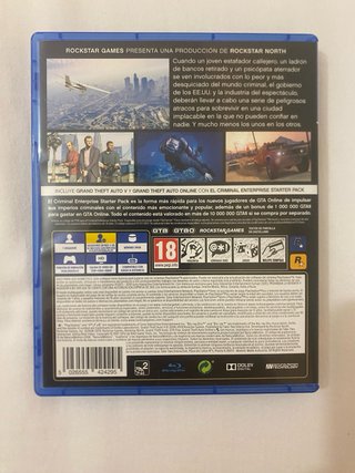 GTA V (Grand Theft Auto 5) Premium Edition PS4