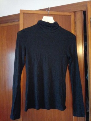 Jersey cuello alto + pantalón