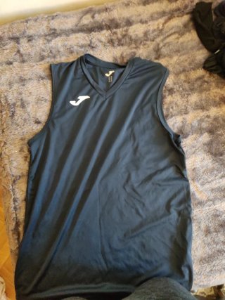 Camiseta sin mangas Joma negra