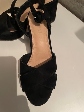 Zapatos de fiesta Paz Rodriguez negros talla 39