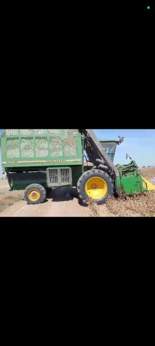 Cosechadora de algodón John Deere 9976