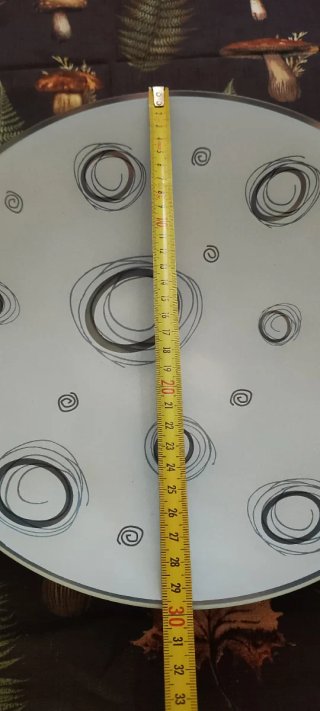 Tulipa de Cristal para Lámpara de Techo