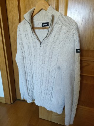 Jersey de Punto Schott Beige Talla M