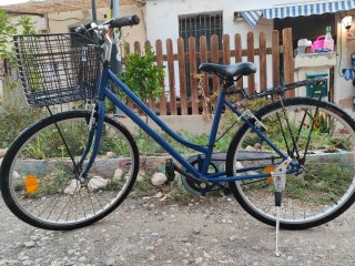 Bicicleta de Paseo Azul