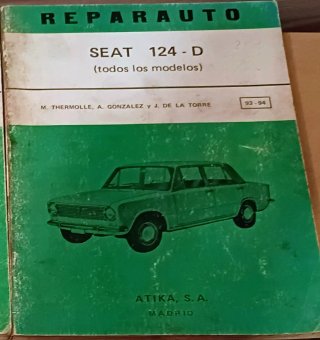 Manual Reparauto Seat 124-D