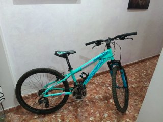 Bicicleta de Montaña Megamo Turquesa