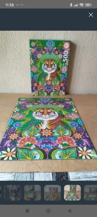 Puzzle Educa 500 piezas - Tigre