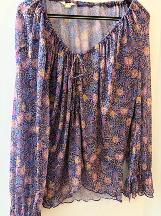 Blusa Slovowe Estampada Talla L