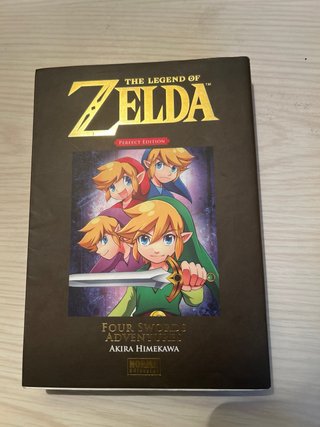 The legend of Zelda perfect edition 4 mangas