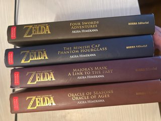 The legend of Zelda perfect edition 4 mangas