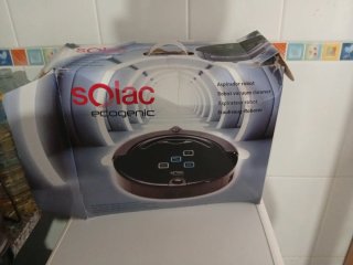 Robot Aspirador Solac Ecogenic le falta la batería