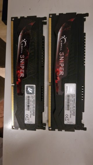 Kit RAM DDR3 8GB (2x4GB) G.Skill Sniper