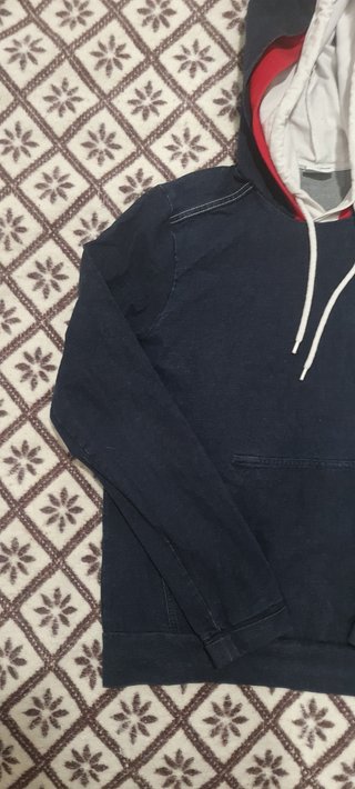 Le Coq Sportif Hoodie Azul Marinho Tamanho M