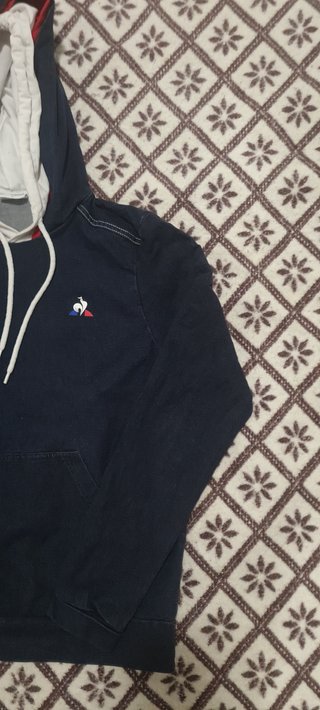 Le Coq Sportif Hoodie Azul Marinho Tamanho M