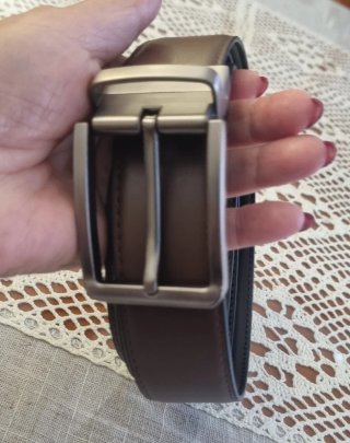 Cinturón Cuero Hombre Reversible Talla 120