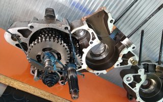 Cárteres y cambio Bultaco Lobito 50cc