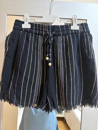 Shorts Mango Negros Talla M Nuevos