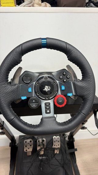 Volante Logitech PS con cambio y soporte