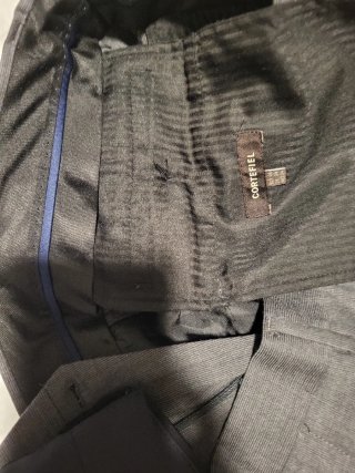 2 Pantalones de Vestir Hombre Cortefiel T/44