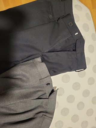 2 Pantalones de Vestir Hombre Cortefiel T/44