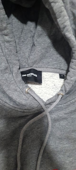 The Kooples Grey Graphic Hoodie - Size L
