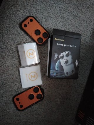 Protector de Lentes iPhone 16 Pro Max