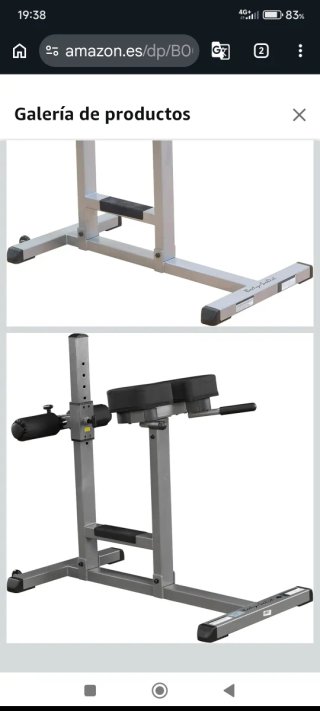 Banco de lumbares Body-Solid