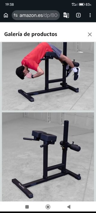 Banco de lumbares Body-Solid