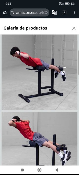 Banco de lumbares Body-Solid