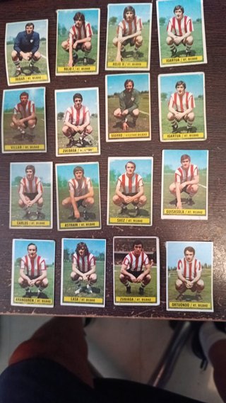 Lote 16 Cromos Ediciones Este Liga 74/75 At. Bilba