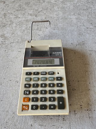 Calculadora con Impresora Casio