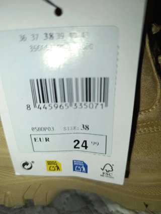 Botin de mujer color beige