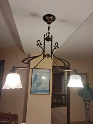 Lámpara de techo estilo Art Déco