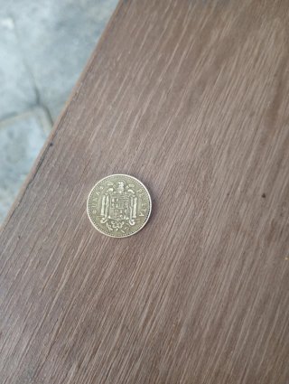 1 Peseta Franco 1966 Estrella 67
