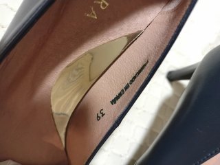 Zapatos salón ZENDRA azul marino talla 39